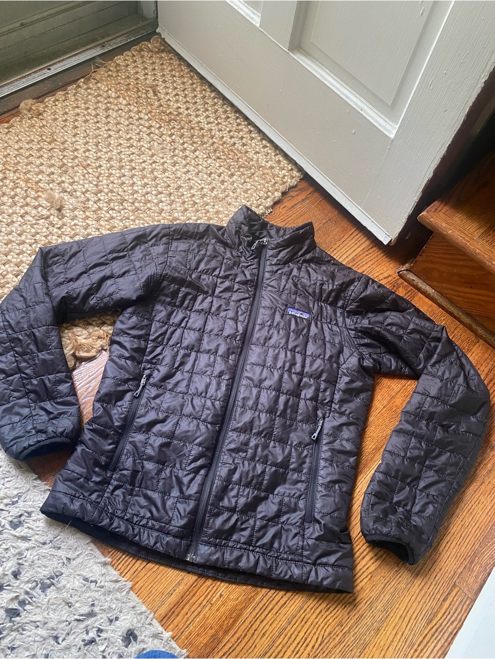 Patagonia Black Nano Puff Jacket Coat